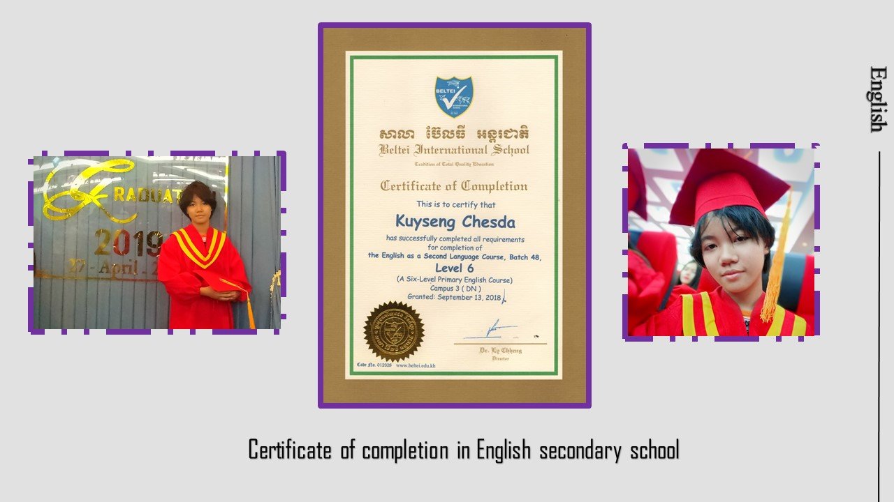 High School Life Certificates Certificate